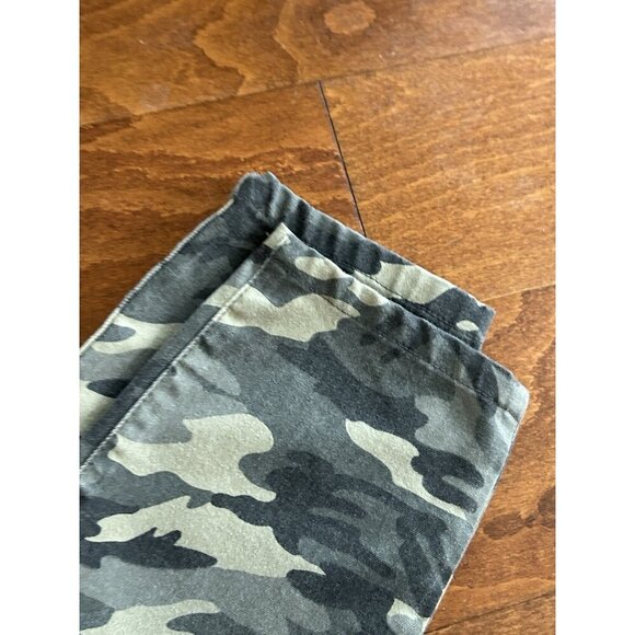 KUT From The Kloth Jeans Womens 10Green Camo Moto Zip Pocket Connie Ankle Skinny - Picture 3 of 10